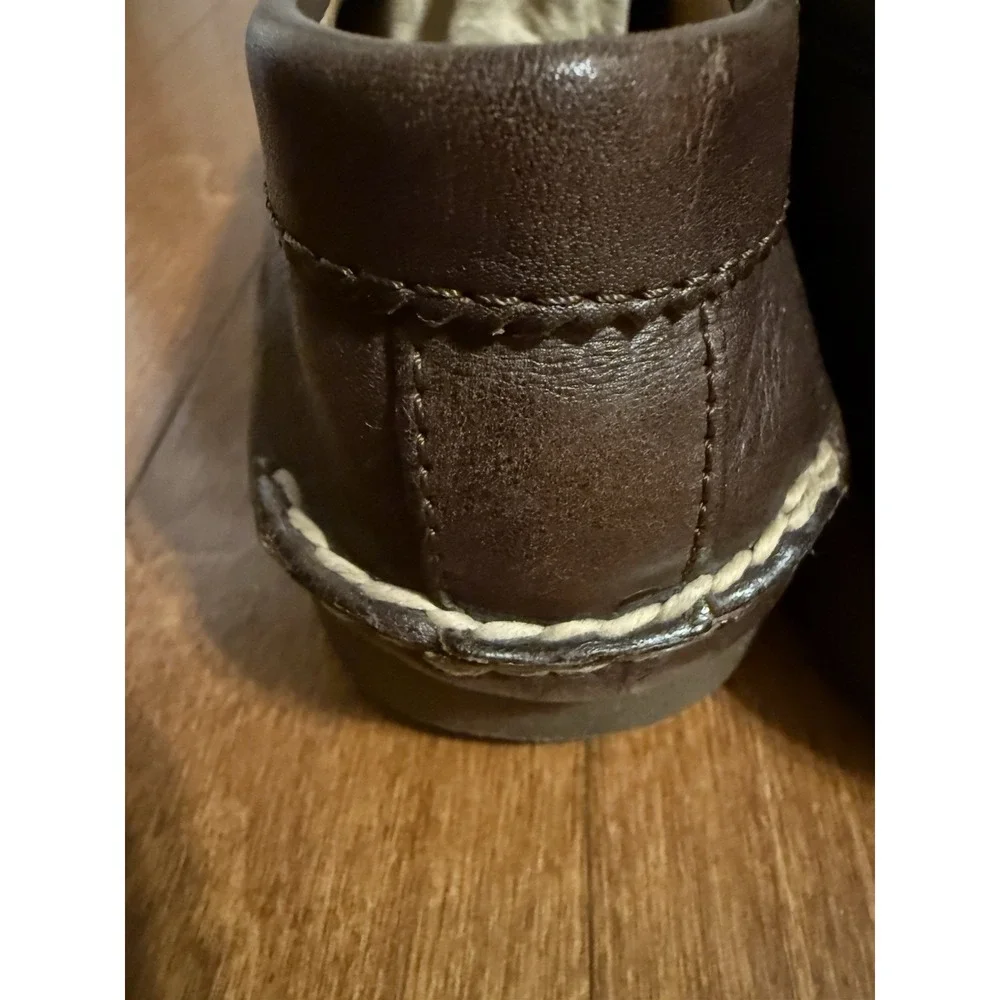 Gold Cup Sperry Brown Leather Penny Loafer Top Slider Men's 9.5M Classic Preppy